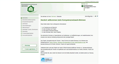 Desktop Screenshot of kompetenznetzwerk-wohnen.de