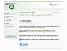 Tablet Screenshot of kompetenznetzwerk-wohnen.de